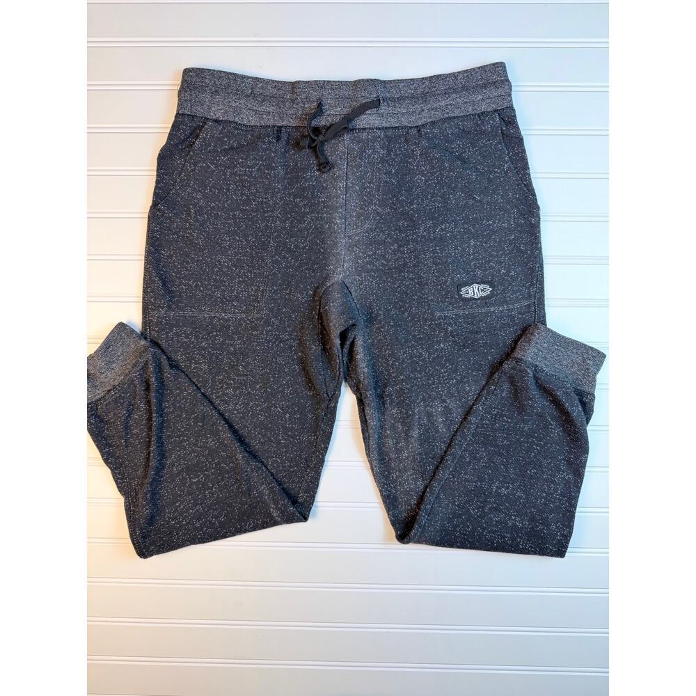 Brooklyn Cloth Womens M Jogger Sweatpants Gray Speckled Drawstring Lounge Pants